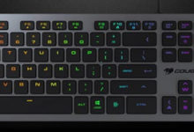 Фото - Толщина корпуса клавиатуры Cougar Vantar AX Black — всего 15 мм