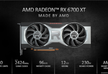 Фото - AMD представила Radeon RX 6700 XT — видеокарту для игр в 1440p. В продаже — с 18 марта по $479