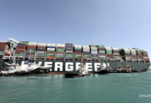 Фото - Египет оценил потери из-за блокировки Суэцкого канала