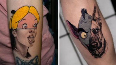 Фото - Мастер татуировки смешивает разные стили, чтобы создавать гибридные рисунки