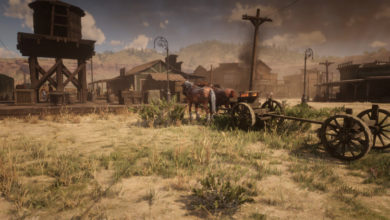 Фото - Моддер превратил Армадилло в Red Dead Redemption 2 в процветающее поселение