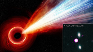 Фото - Обнаружена рекордная черная дыра