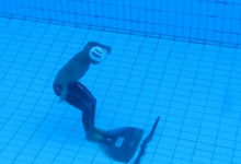 Фото - Пловец, выпрыгнувший из воды, побил мировой рекорд