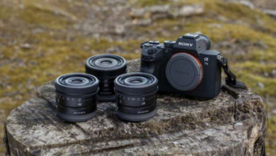 Фото - Sony, объективы, 24 мм F2,8 G, 40 мм F2,5 G и 50 мм F2,5 G
