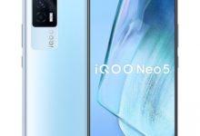 Фото - Vivo представила игровой смартфон iQOO Neo5 на процессоре Snapdragon 870 с очень быстрым сенсором