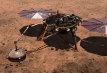 Фото - Аппарат InSight для изучения Марса рискует завершить свою миссию. Ему не хватает энергии
