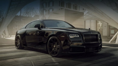 Фото - Ателье Spofec расширило купе Rolls-Royce Wraith Black Badge