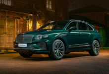 Фото - Кроссовер Bentley Bentayga Hybrid зазеленел в ателье Mulliner