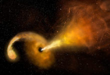 Фото - Обнаружено загадочное поведение гигантских черных дыр