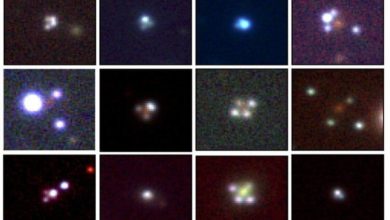Фото - Обнаружены 12 странных квазаров или «крестов Эйнштейна»