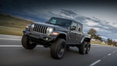 Фото - Пикап Jeep Gladiator раздобыл третью ось в ателье Next Level