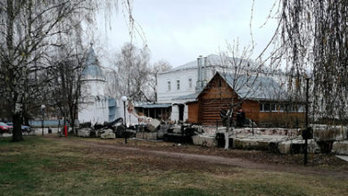 Фото - В российском городе рухнула стена монастыря