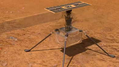 Фото - Вертолет НАСА совершил первый полет на Марсе