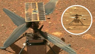 Фото - Вертолет NASA совершил свой первый полет на Марсе