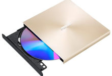 Фото - Внешний оптический привод ASUS ZenDrive U8M оформлен в стиле ноутбуков ZenBook