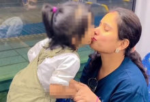 Фото - Мать поцеловала ребенка в губы и навлекла гнев зрителей: Вирусные ролики