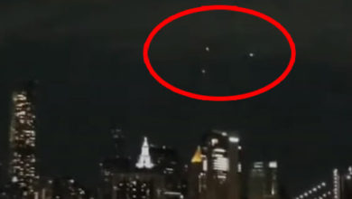 Фото - Три светящихся НЛО, замеченные очевидцем, как будто растворились в вечернем небе