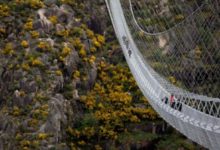 Фото - В Португалии открыт самый длинный висячий мост на высоте 175 метров