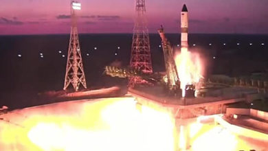 Фото - Опубликовано видео пуска ракеты «Союз-2» с кораблем «Прогресс МС-17» с Байконура