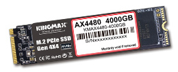 Фото - В линейку SSD-накопителей Kingmax AX4480 вошли модели емкостью от 1 до 4 Тбайт