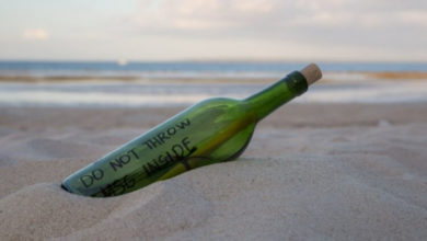 Фото - Что написано в самом старом «послании в бутылке»?