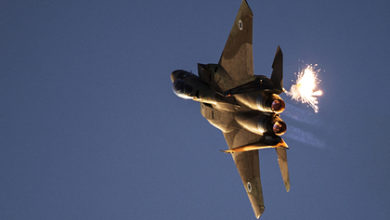 Фото - Запущенная Израилем в ответ Газе ракета случайно попала в истребитель F-15l