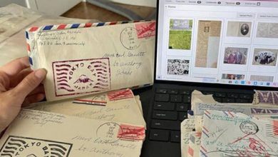 Фото - Старые письма, купленные в антикварном магазине, вернулись в семейный архив