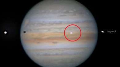 Фото - На поверхность Юпитера упал загадочный объект