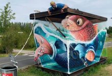 Фото - Художник преображает скучные улицы с помощью граффити с 3D-иллюзиями