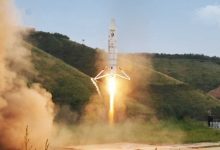 Фото - Китайская ракета Nebula-M успешно поднялась на 100 метров и совершила «кривую» посадку