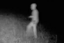 Фото - Охотник сфотографировал инопланетянина, гулявшего без одежды
