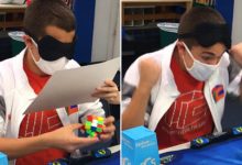 Фото - Подросток-рекордсмен быстрее всех умеет собирать кубик Рубика вслепую