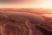Фото - Вода на Марсе существовала на один миллиард лет дольше