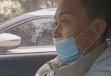 Фото - Чтобы муж не мешал вести машину, водительница связала ему руки и заклеила рот
