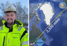 Фото - Каска совершила путешествие длиной 5310 километров и приплыла из США в Норвегию