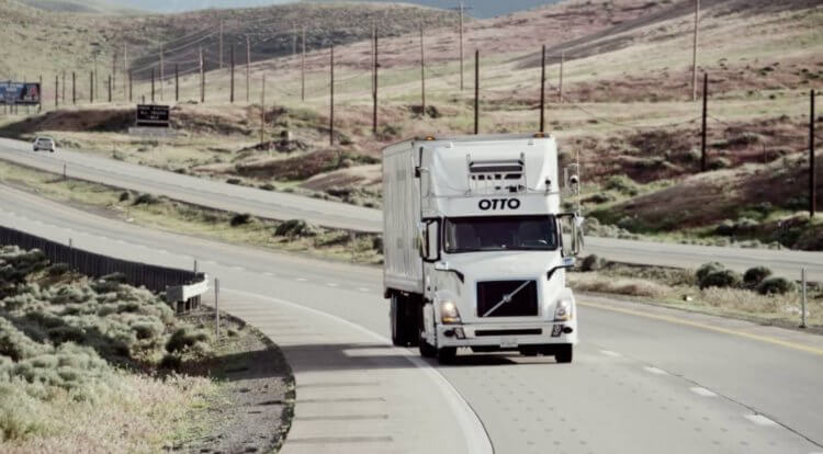 В каких странах уже существуют беспилотные грузовики?