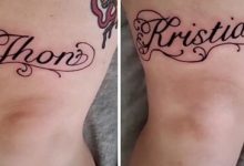 Фото - Татуировка с именем получилась ошибочной, но клиентка простила тату-мастера