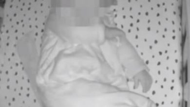 Фото - Посмотрев запись с камеры видеонаблюдения, родители уверились, что к их малышу приходил призрак