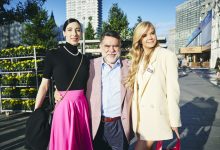 Фото - Юлия Пересильд, Полина Максимова и Алла Михеева на празднике «Цветочное настроение»