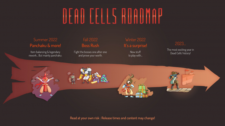  Предрождественский патч Dead Cells пока держится в секрете 