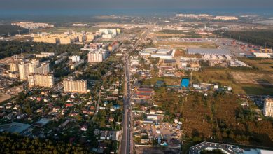 Фото - Обновлено Колтушское шоссе от Петербурга до КАД. Посмотрите, каким его видят птицы