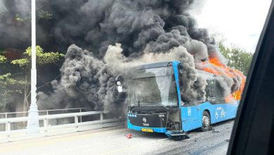 Фото - Момент столкновения автобуса с грузовиком на Калужском шоссе попал на видео