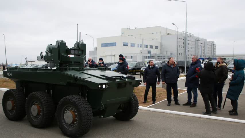 Фото - Российский смертоносный «Маркер» получит лазерное оружие