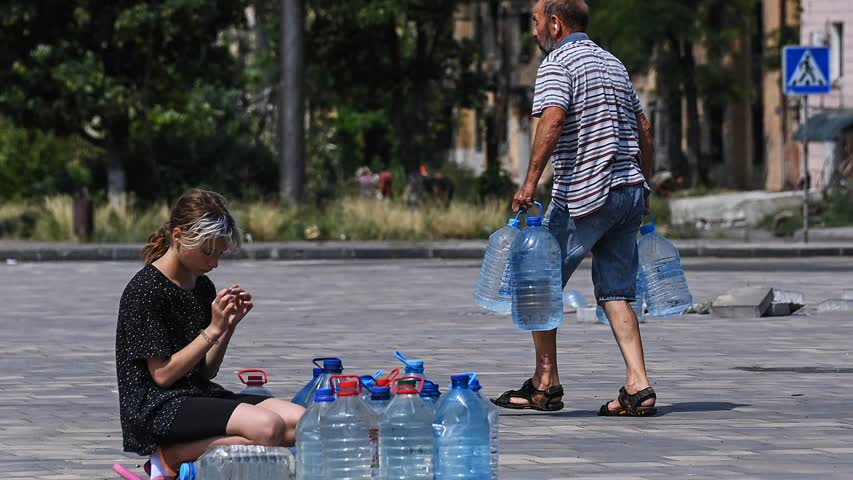 Фото - Сообщение о протестах в Мариуполе из-за отсутствия воды оказалось недостоверным: Фактчекинг