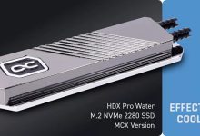 Фото - Alphacool выпустила радиатор HDX Pro Water для жидкостного охлаждения SSD M.2