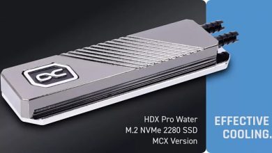 Фото - Alphacool выпустила радиатор HDX Pro Water для жидкостного охлаждения SSD M.2