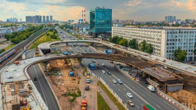 Фото - Эстакада-съезд с МСД на Волгоградский проспект готова наполовину