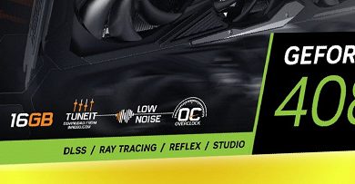 Фото - GeForce RTX 4080 показала, что может работать на частоте 3 ГГц, потреблять при этом 333 Вт и не сильно греться