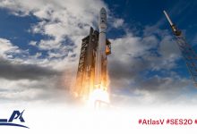 Фото - Космический интернационал. Американская ракета Atlas V с российским двигателем РД-180 вывела на орбиту два спутника люксембургской компании