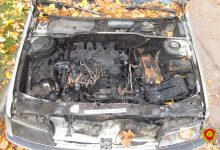 Фото - Автомобиль из-за самовозгорания тронулся и попал в ДТП